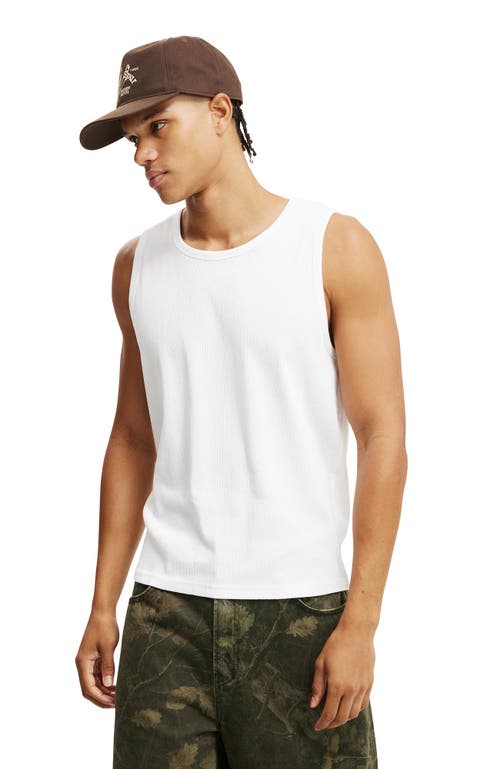 COTTON ON RIB TANK