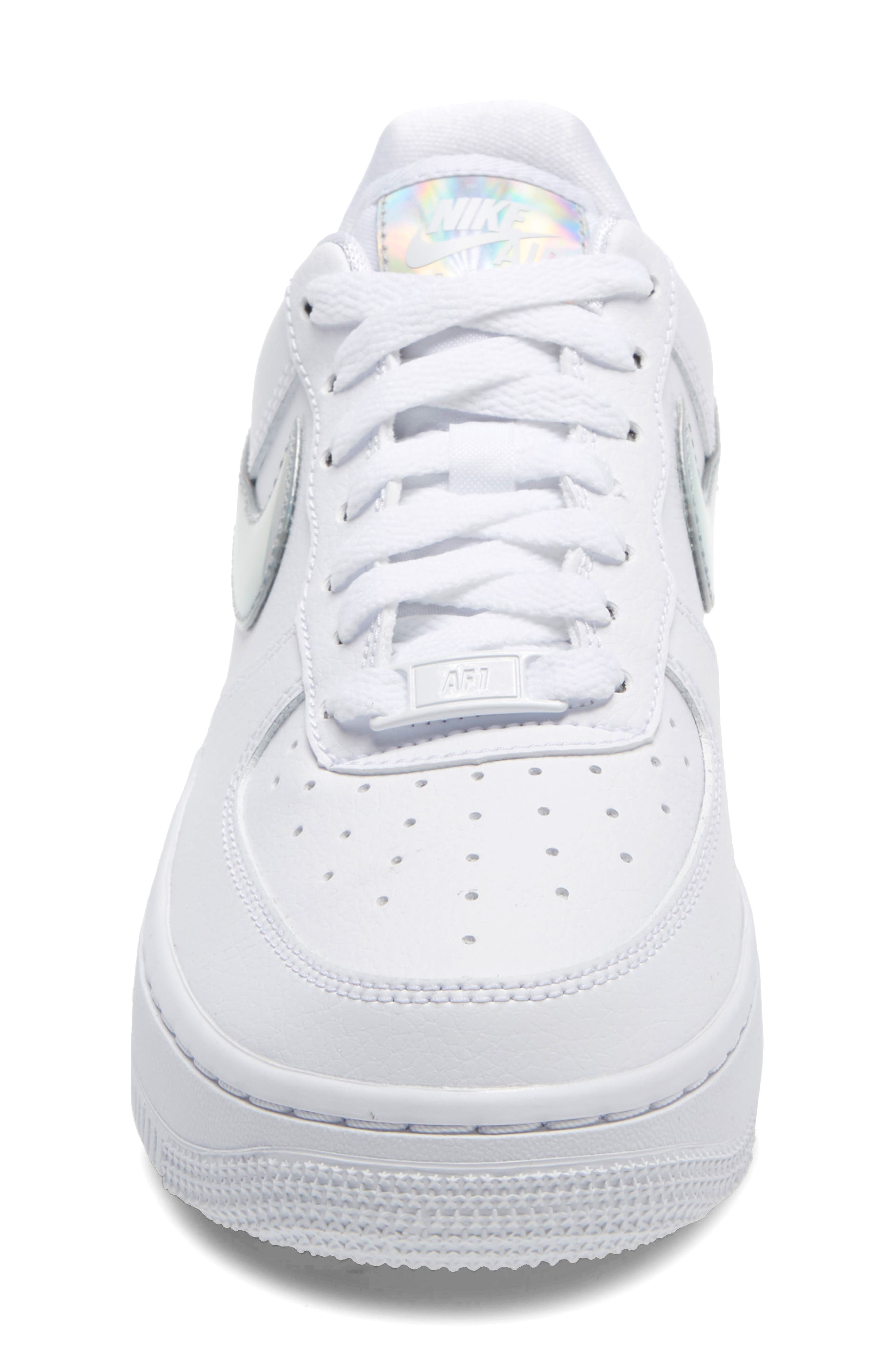 Air Force 1 Low Ess Sneaker, Alternate, color, WHITE/ WHITE/ WHITE