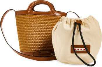 Marni Mini Tropicalia Embroidered Bucket Bag | Nordstrom