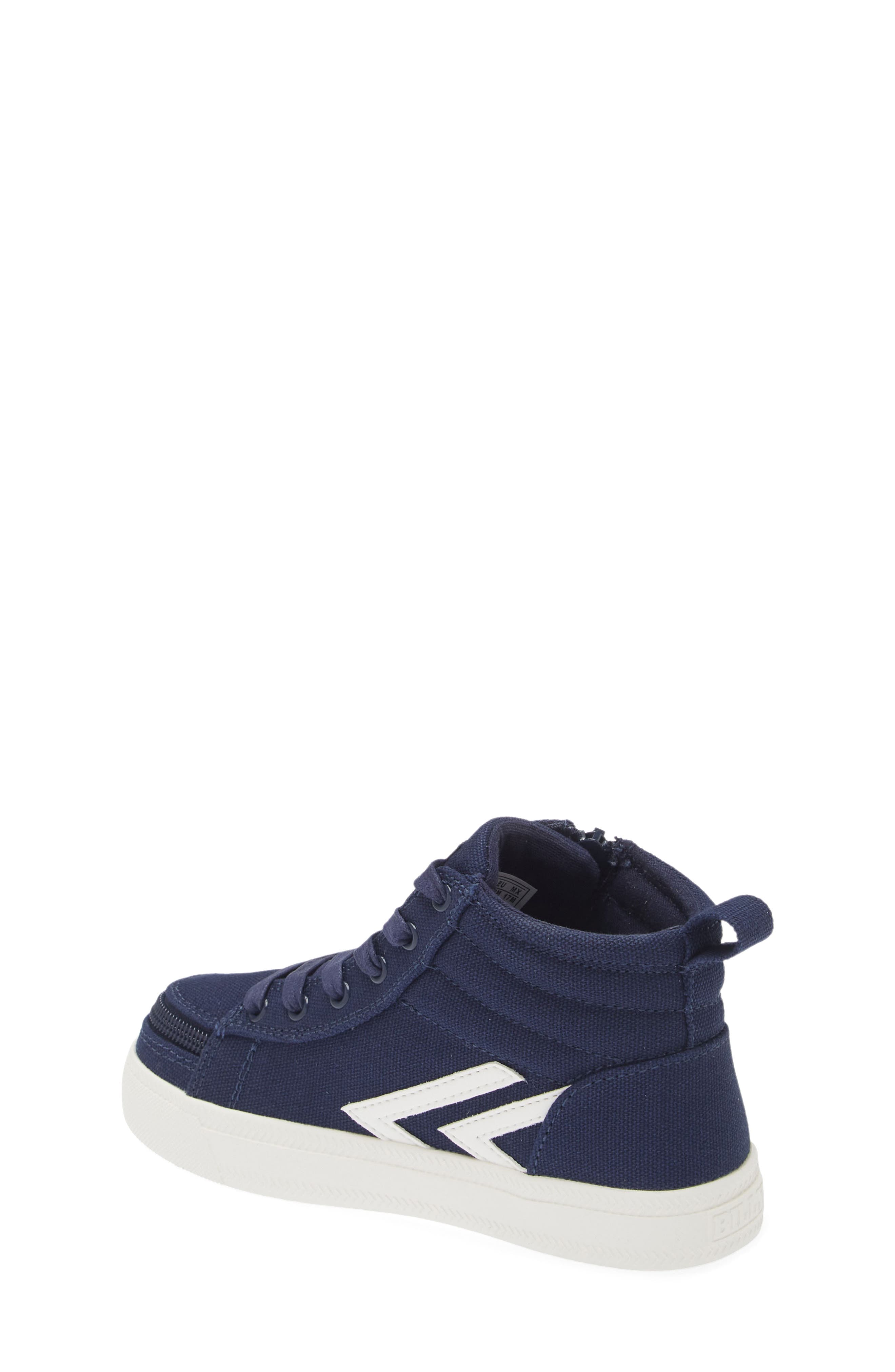 Kids' BILLY CS High Top Sneaker, Alternate, color, NAVY/ WHITE