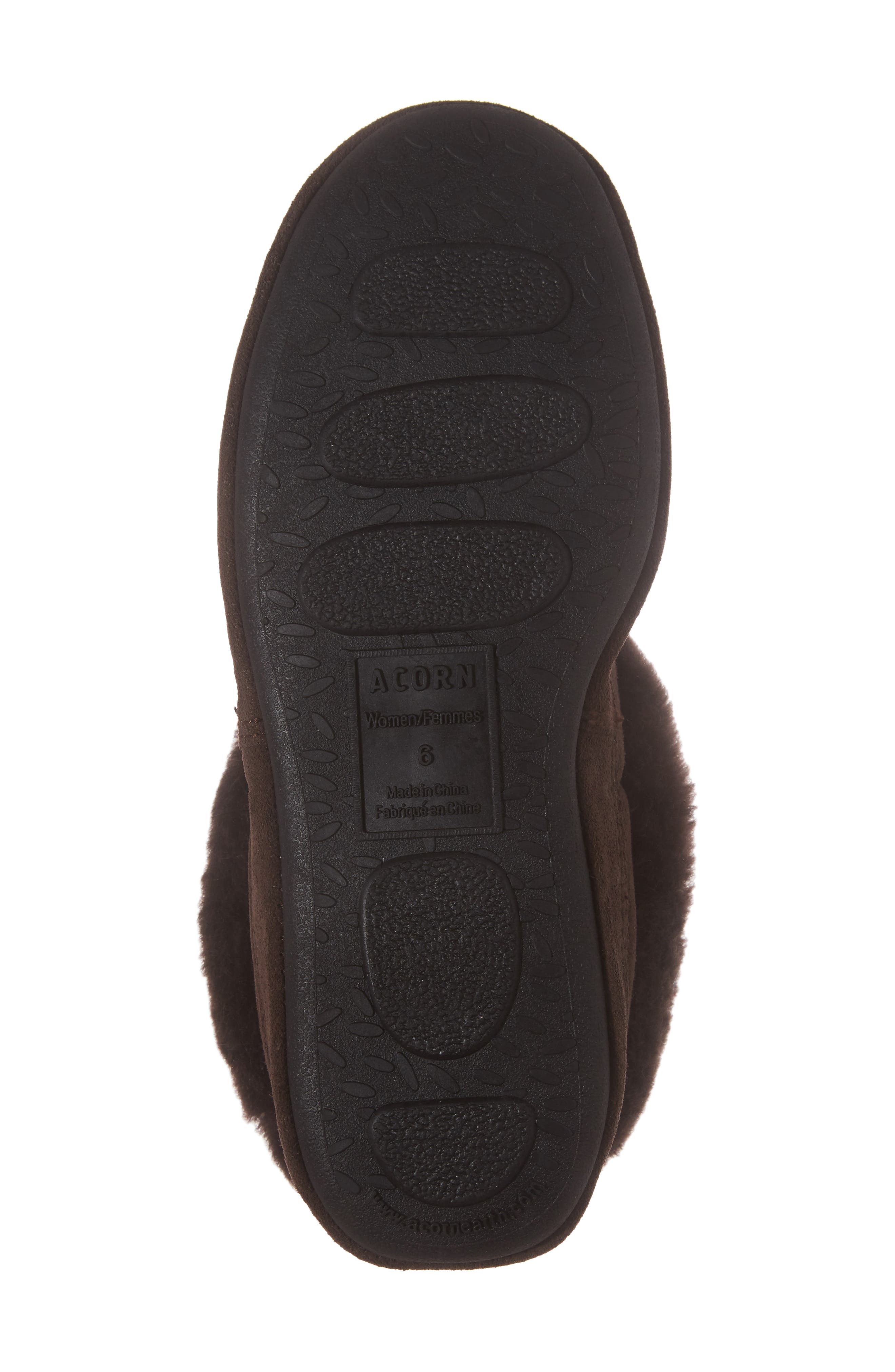 Acorn 'Oh Ewe II' Genuine Sheepskin Slipper, Alternate, color, 