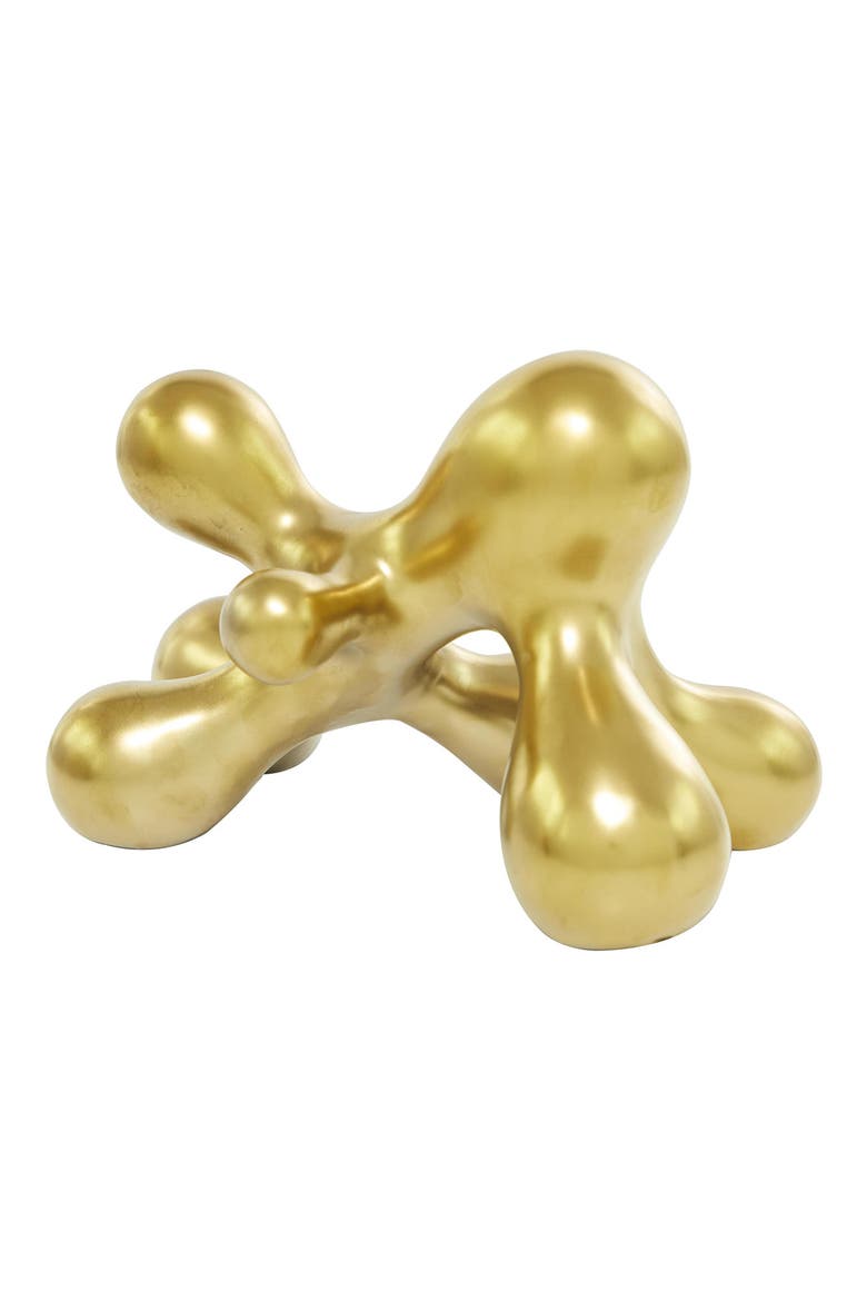 Contemporary Porcelain Statue, Alternate, color, GOLD