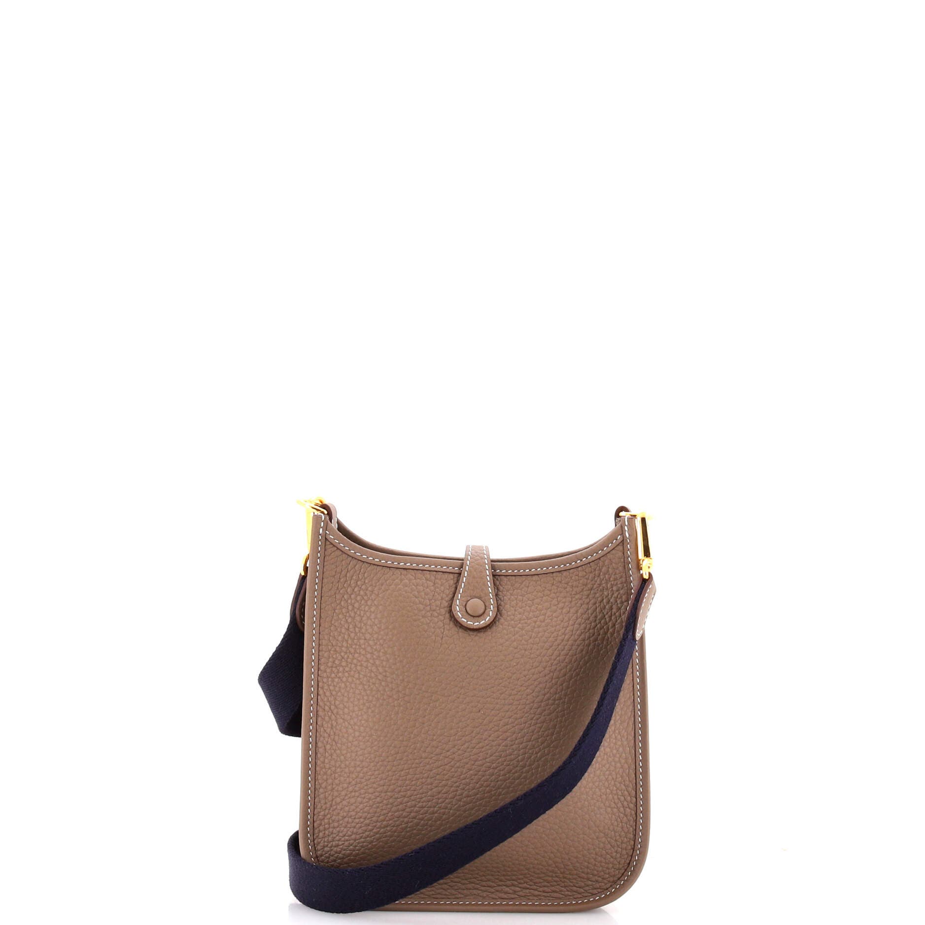 Pre-Owned Hermes Evelyne Bag Gen III Clemence TPM, Alternate, color, Etoupe