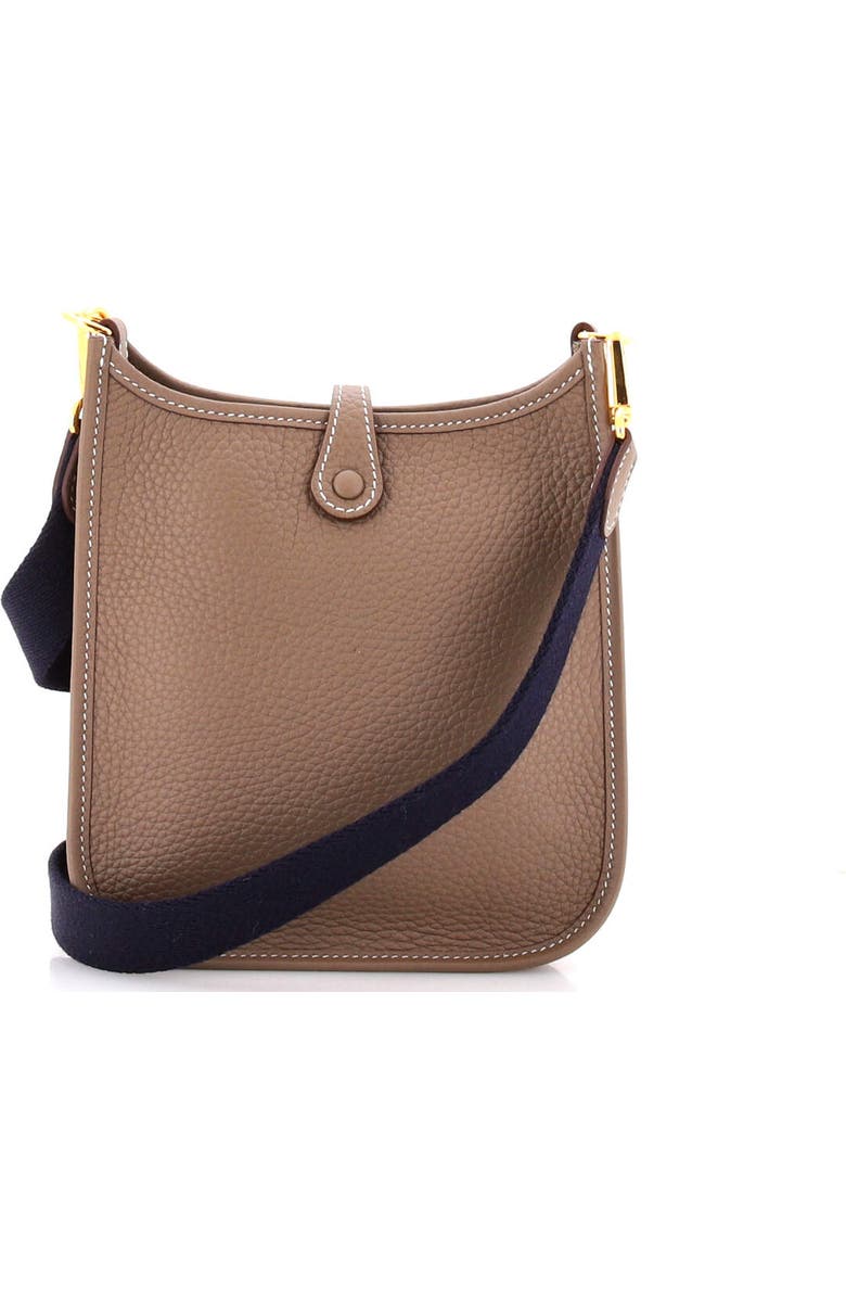 Pre-Owned Hermes Evelyne Bag Gen III Clemence TPM, Alternate, color, Etoupe