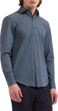 Bugatchi Devon OoohCotton Tech Button-Up Shirt