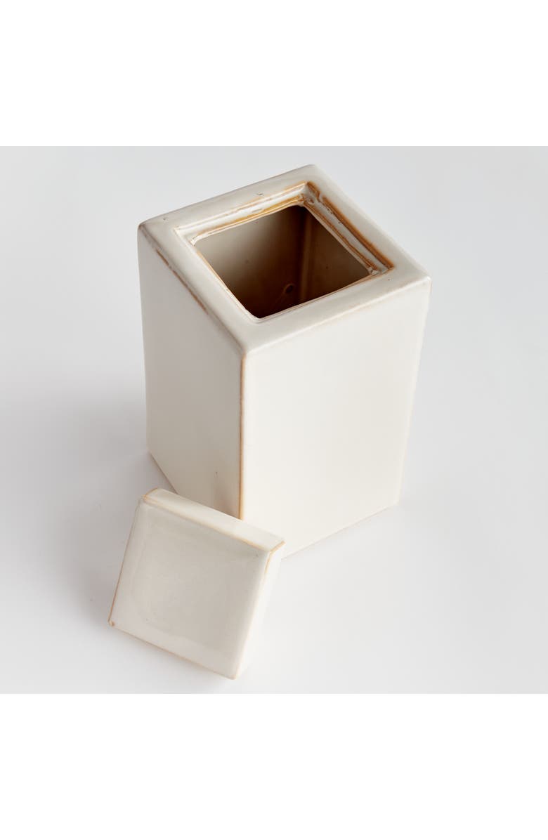 Napa Home & Garden Ophelia Jar, Alternate, color, Off-White