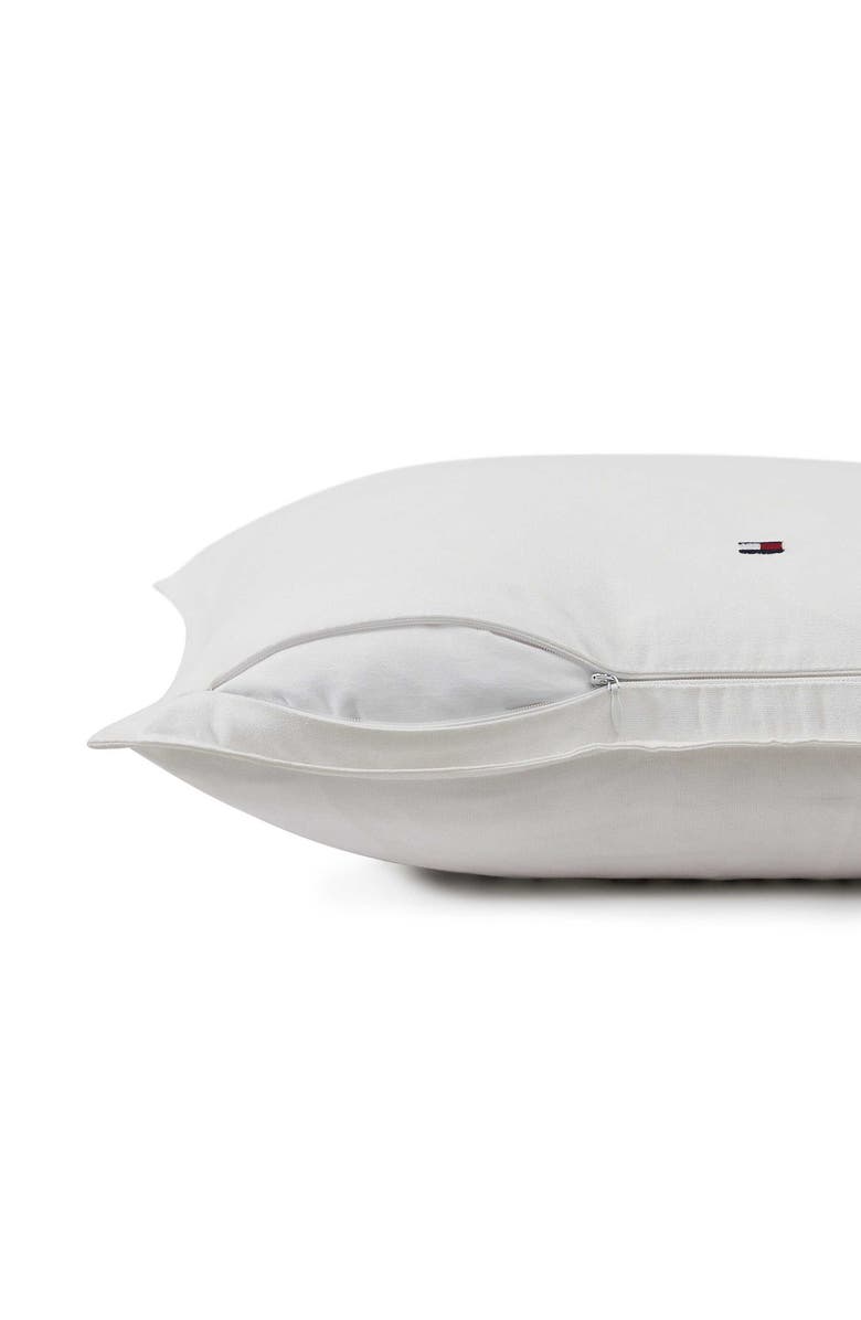 Tommy Hilfiger Flag Graphic Accent Pillow, Alternate, color, White/ Blue/ Red