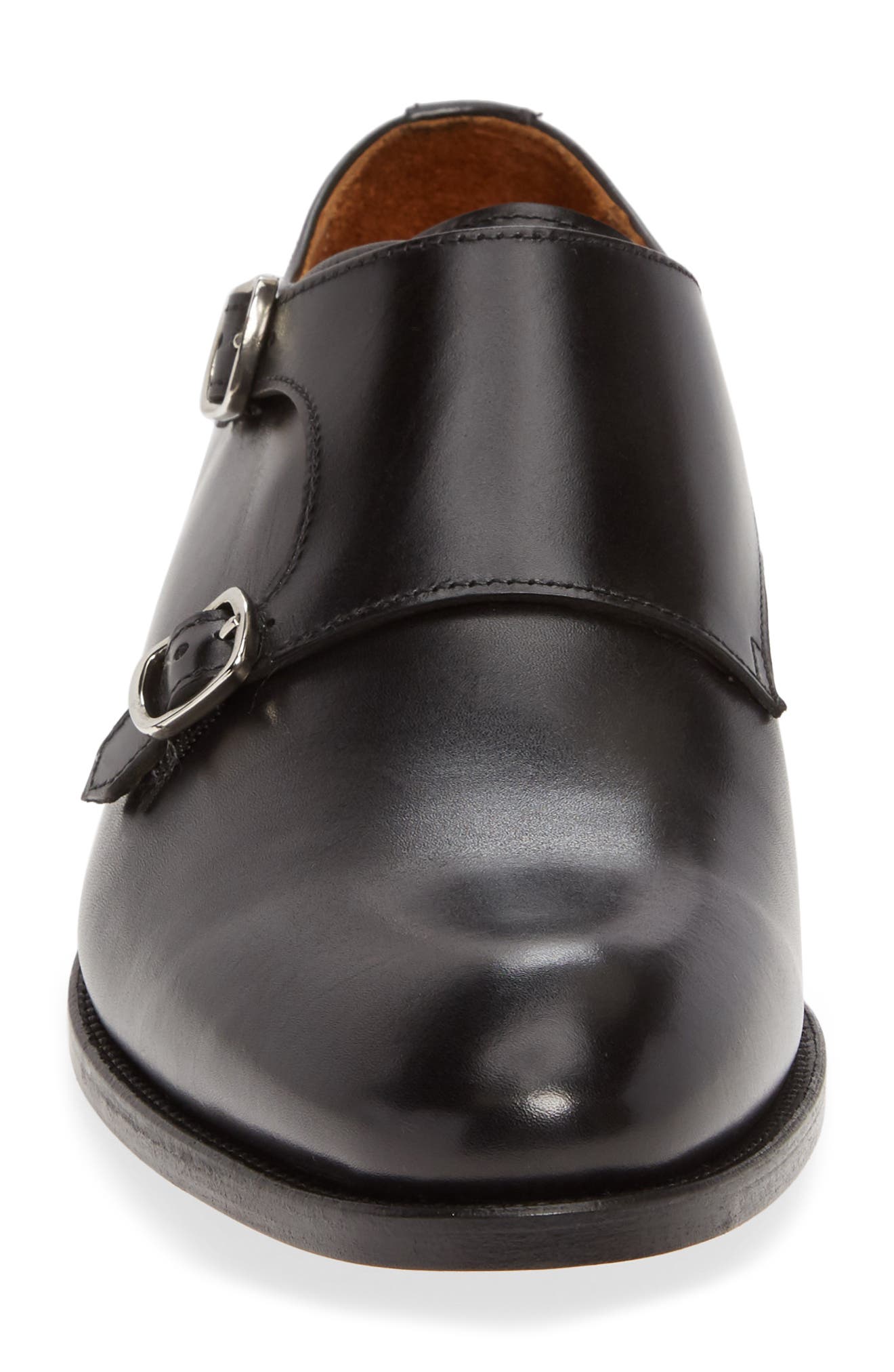 Jack Erwin Leroy Double Monk Strap Shoe, Alternate, color, 