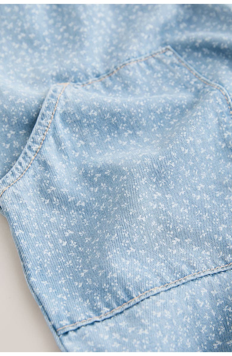 NEXT Kids' Ditsy Denim Jumpsuit, Alternate, color, Blue