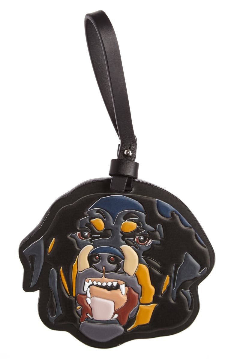 Givenchy Rottweiler Bag Charm, Main, color,
