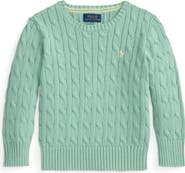 Polo Ralph Lauren Kids' Cable Stitch Sweater