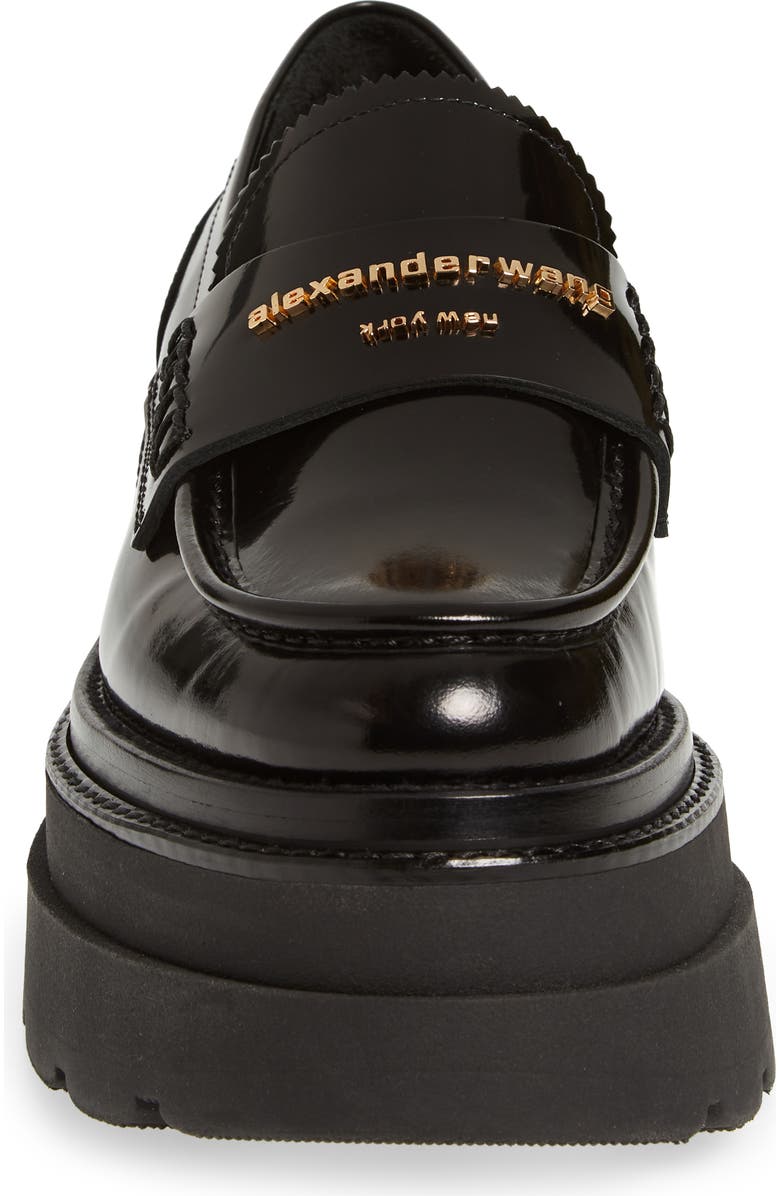 Alexander Wang Carter Platform Lug Sole Loafer, Alternate, color,