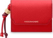MAISON de SABRÉ Leather Trifold Wallet