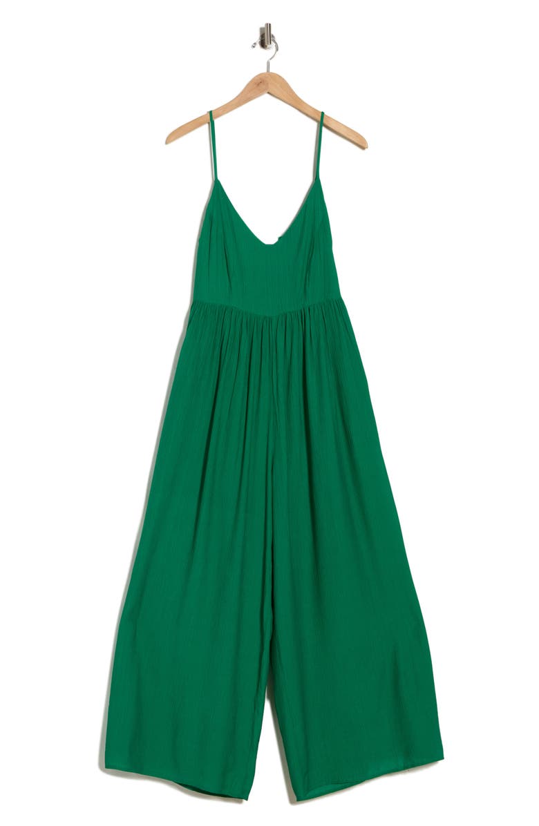 WEST K Wide Leg Jumpsuit, Main, color, Kelly Green