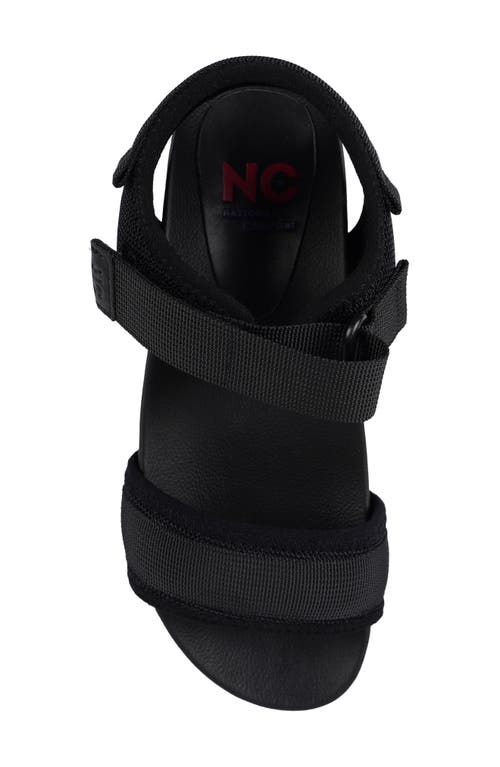 National Comfort Shadoww Platform Sandal