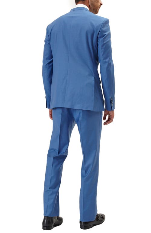 Ron Tomson Super 120s Wool Double Breasted Tuxedo Jacket