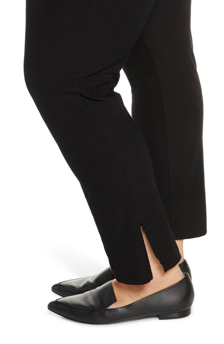 Eileen Fisher Slim Zip Cuff Ankle Pants, Alternate, color, 
