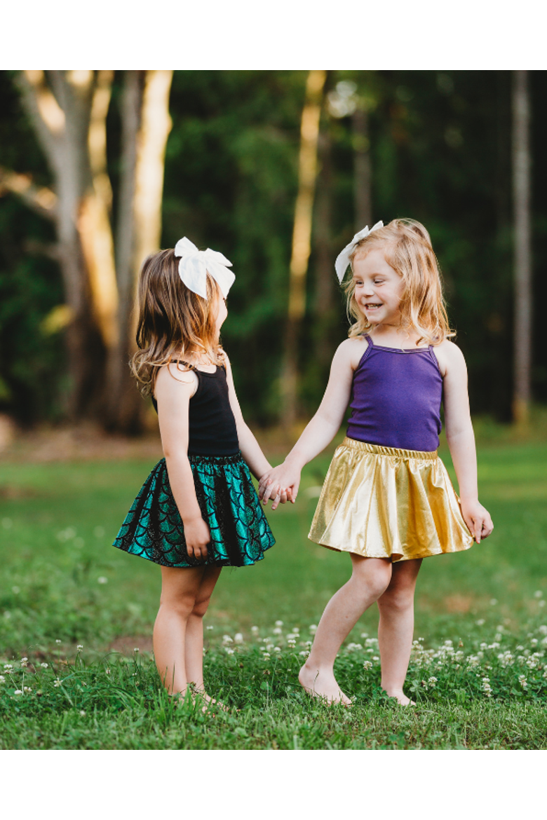 Baby Girls Novelty Circle Skirt, Alternate, color, Black Unicorn Dream