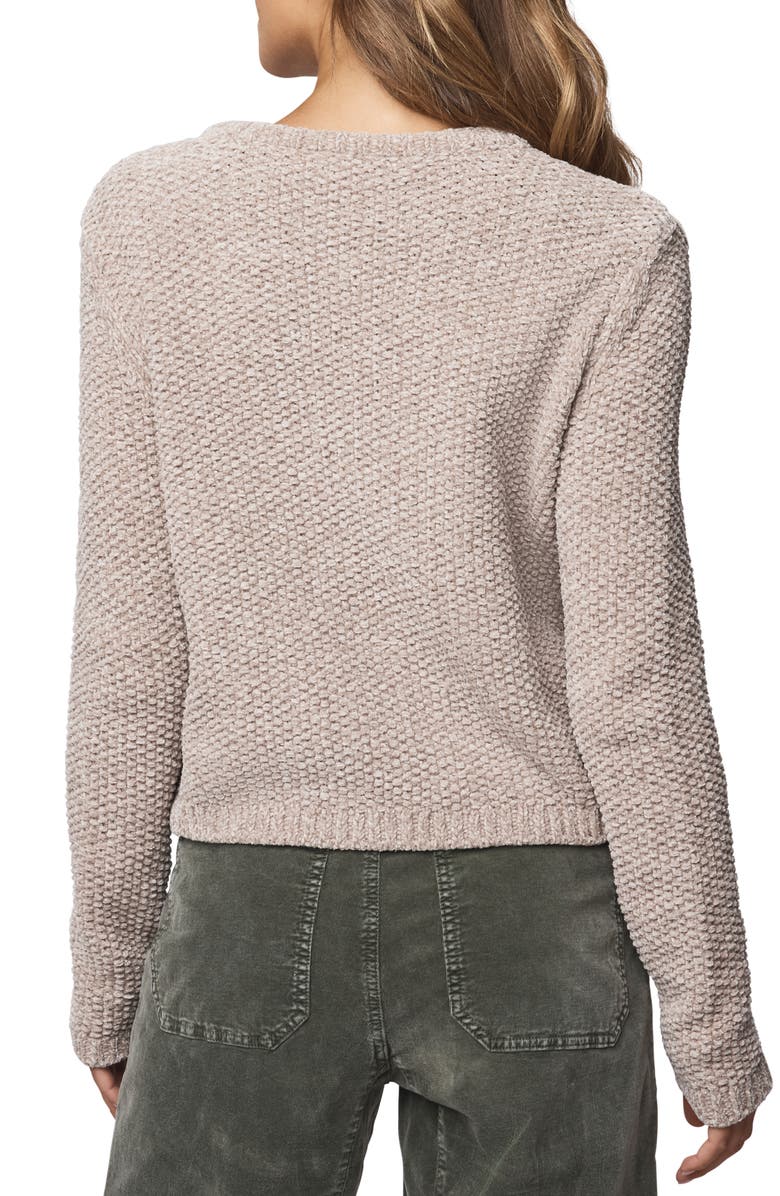 Splendid Andrea Crop Cardigan, Alternate, color, Pale Oak