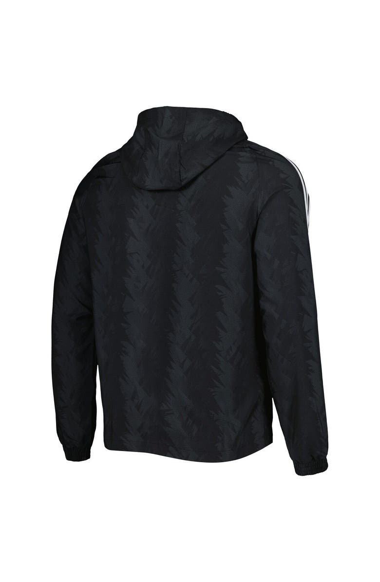 adidas Men's adidas Charcoal Juventus DNA Raglan Full-Zip Hoodie Windbreaker Jacket, Alternate, color, 