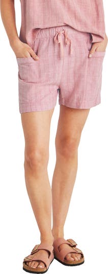 Gia Stripe Linen Blend Shorts