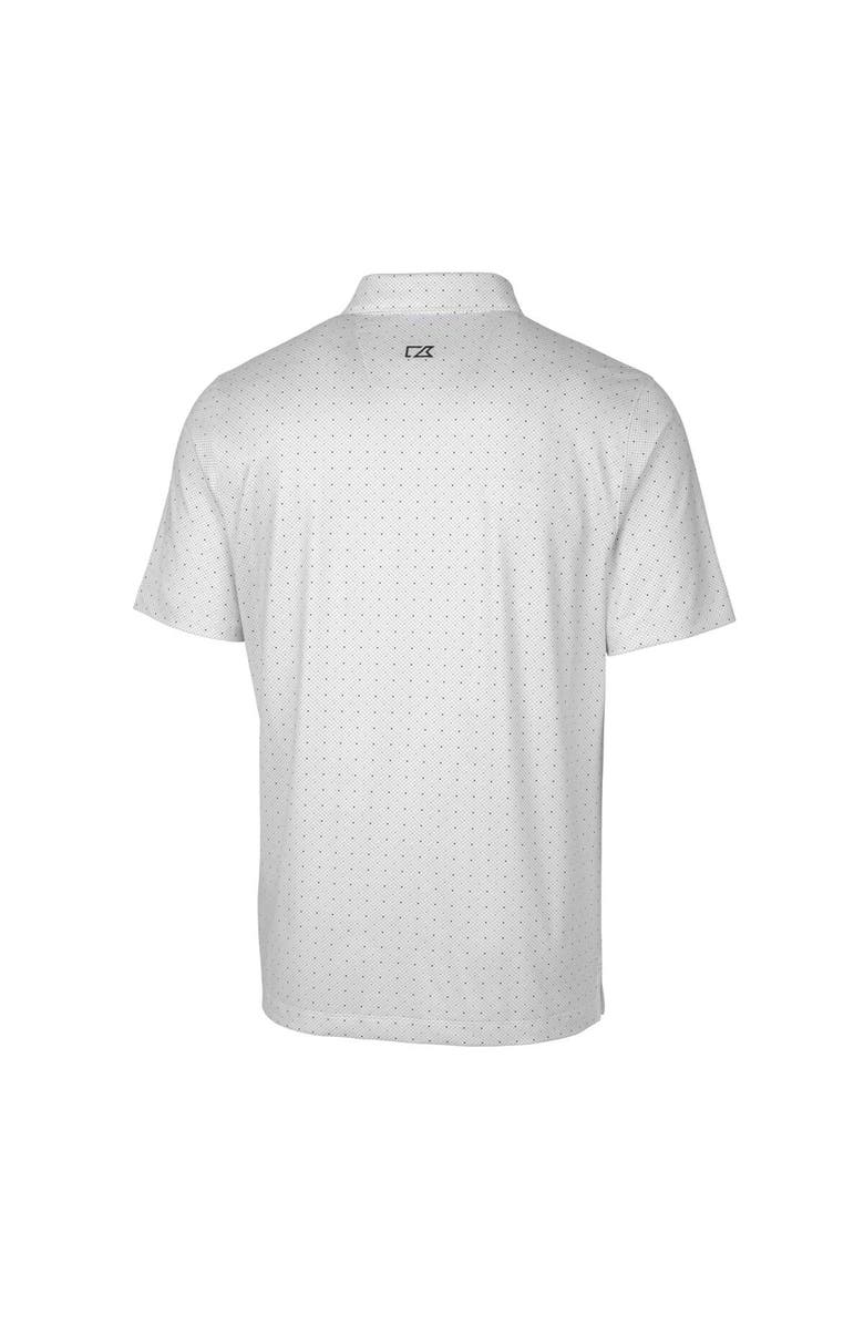 Cutter & Buck Men's Cutter & Buck  Charcoal Greenville Drive Big & Tall DryTec Pike Double Dot Print Stretch Polo, Alternate, color, 