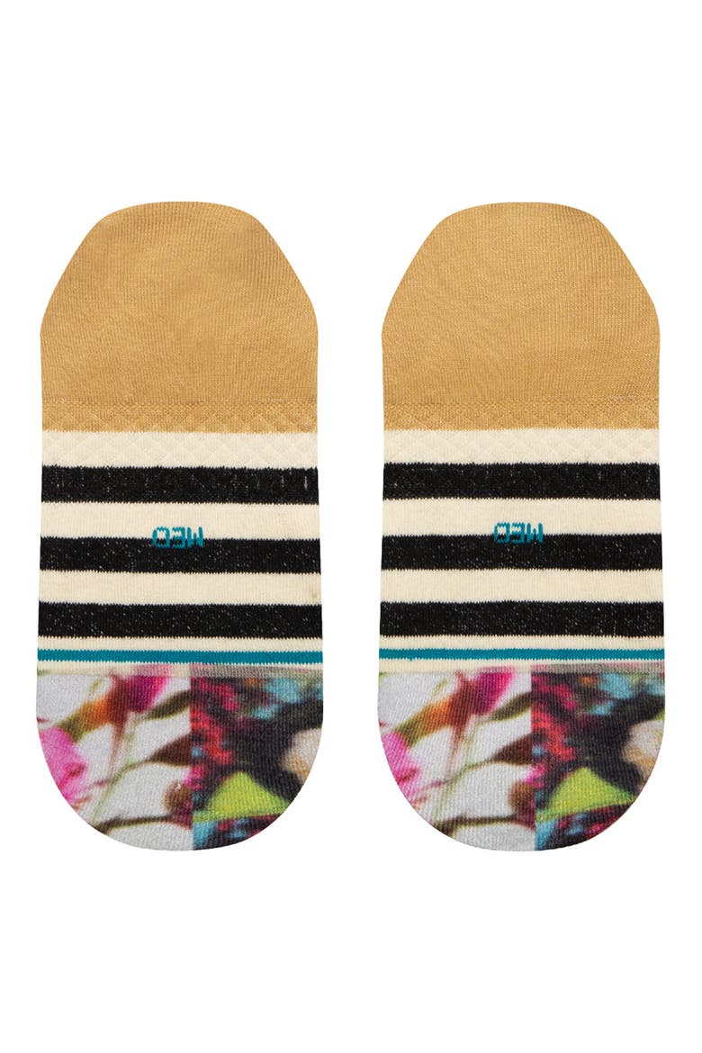 Take a Picture No-Show Liner Socks, Alternate, color, FLORAL