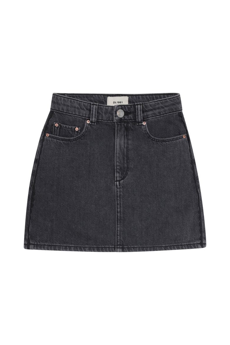 Lane Mini Skirt, Main, color, Nightshade Lace