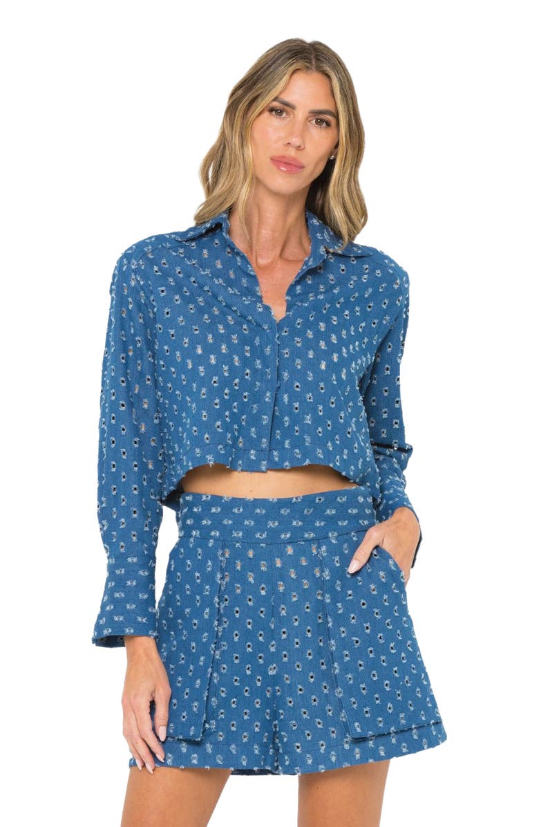 JBQ Pepper Top, Main, color, Denim