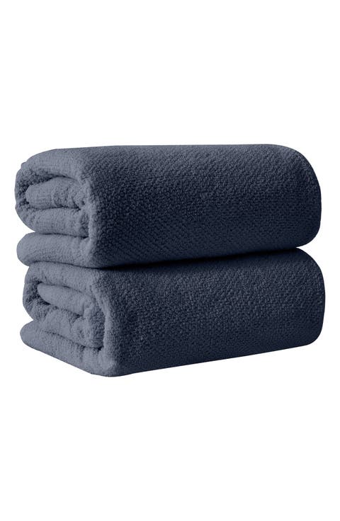 Loop Textured 2-Pack Bath Towels