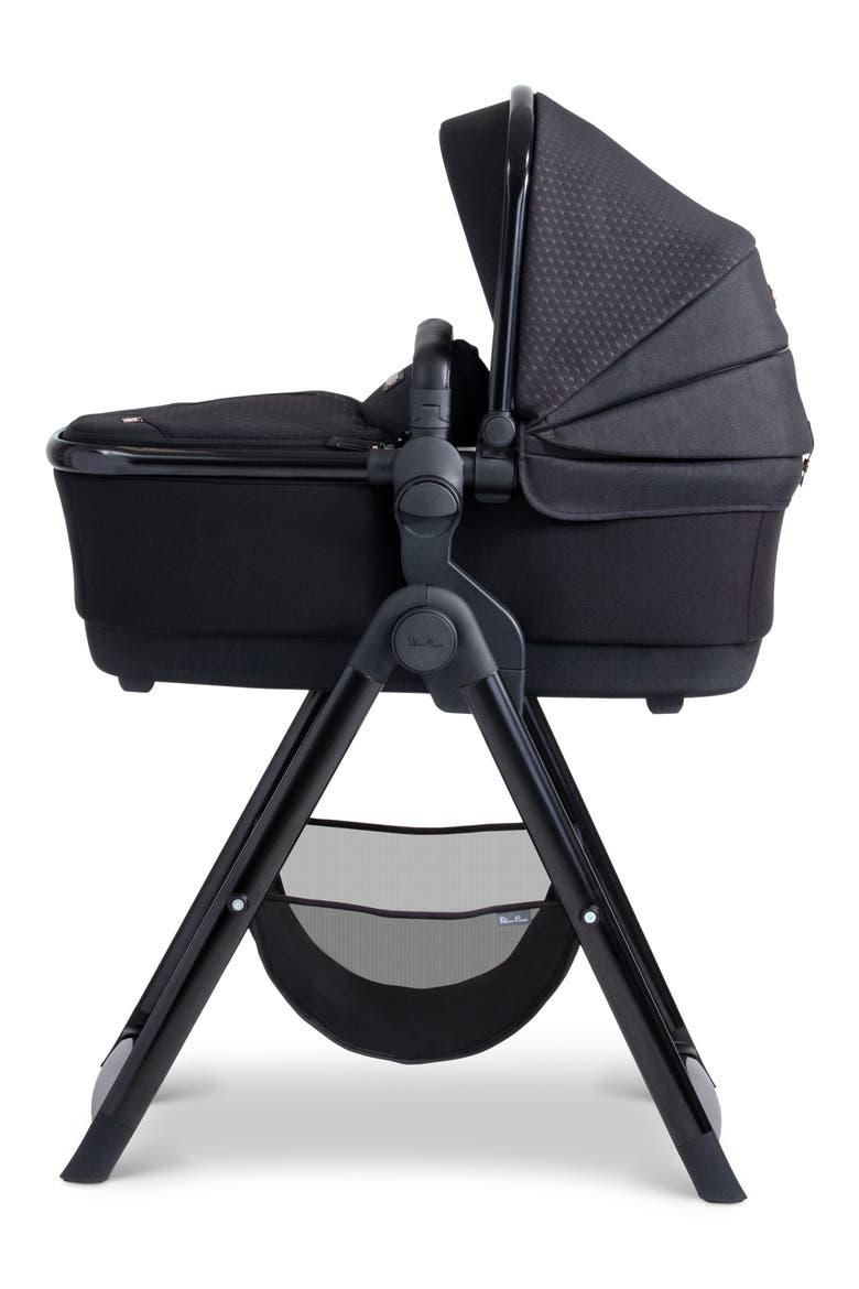 Wave/Coast Bassinet Stand, Alternate, color, BLACK