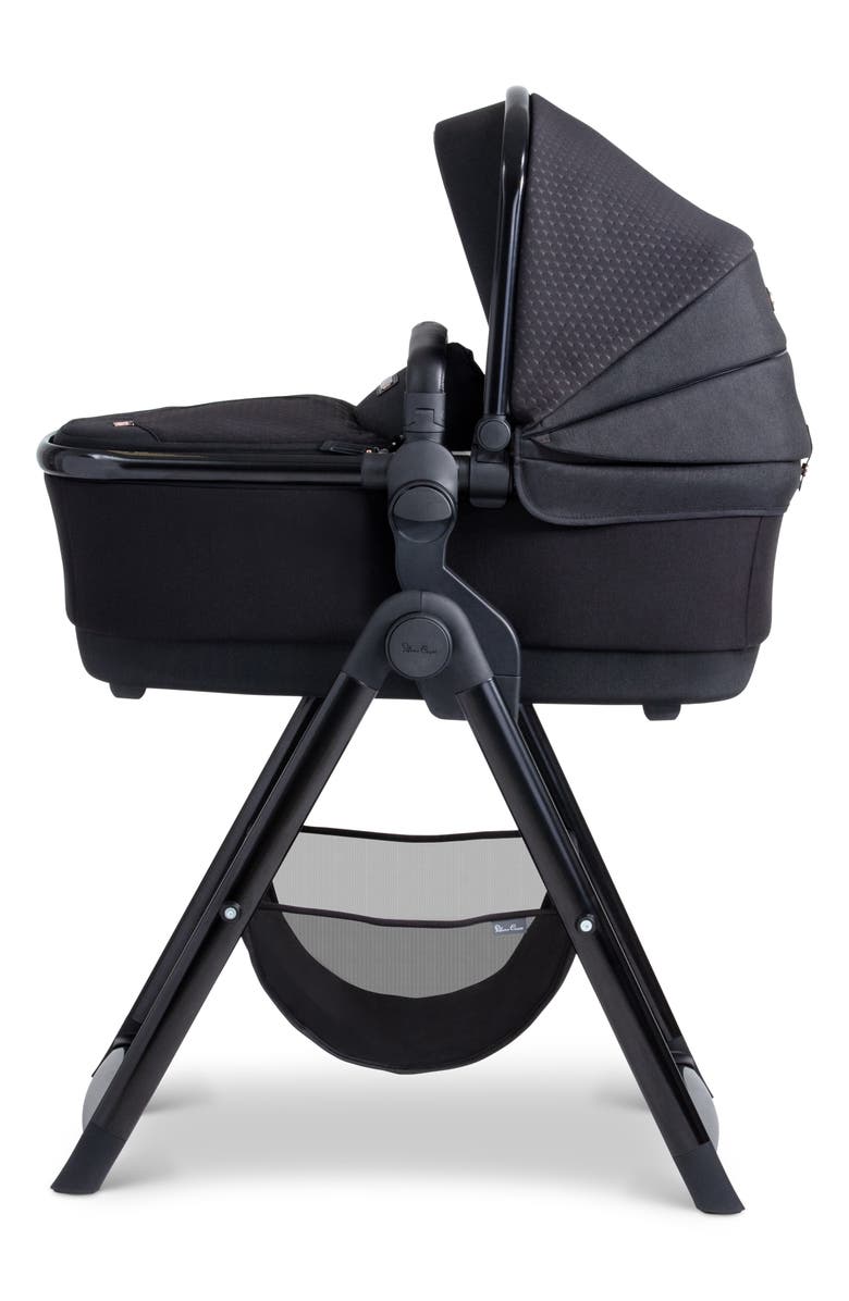 Silver Cross Wave/Coast Bassinet Stand, Alternate, color, Black