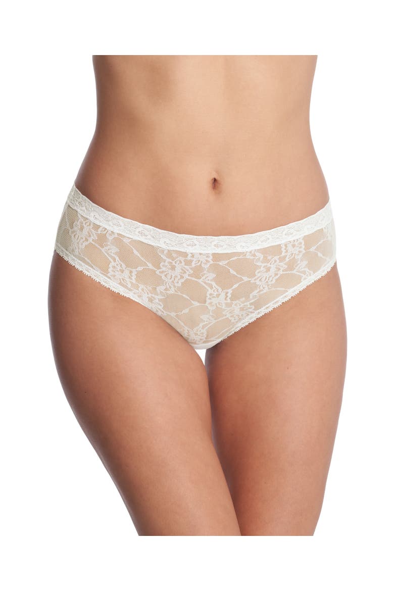 Bliss Allure Lace One Size Girl Brief, Main, color, IVORY
