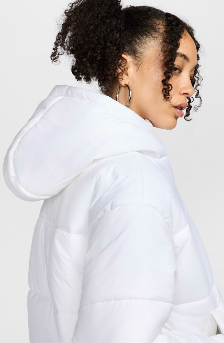 Nike Sportswear Therma-FIT Classic Puffer Jacket, Alternate, color, White/ Black