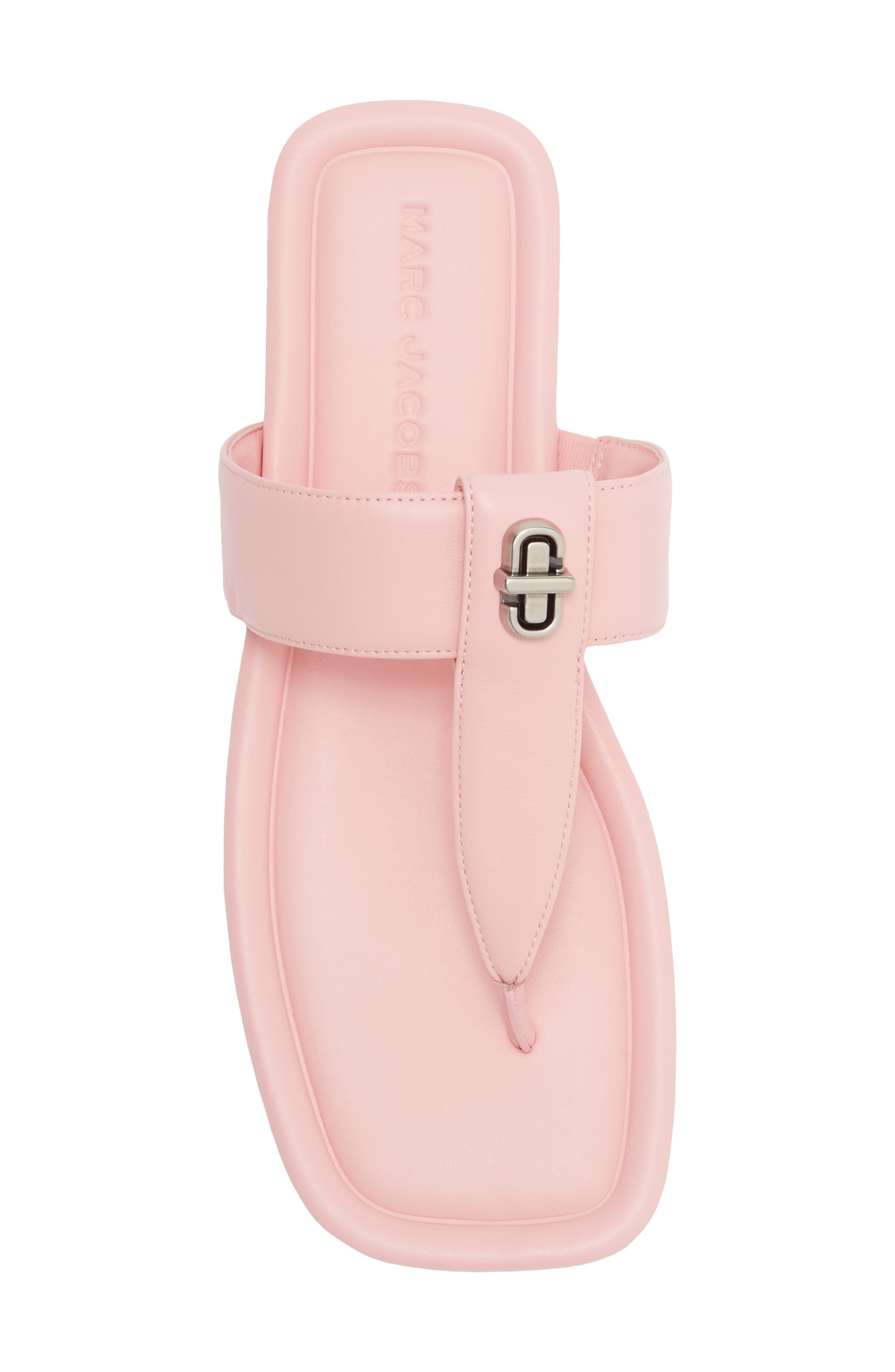 The Dual T-Strap Sandal, Alternate, color, RIBBON PINK