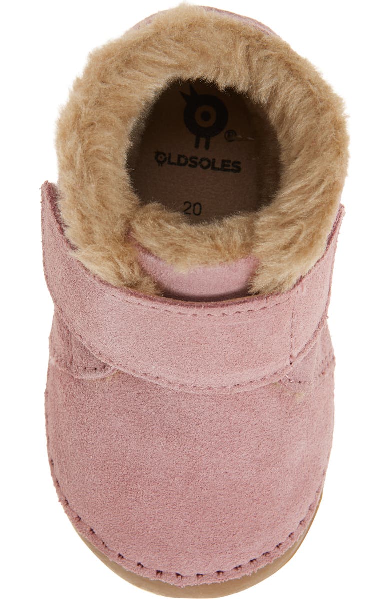 OLD SOLES Shloofy Faux Shearling Boot, Alternate, color, Kiss Suede
