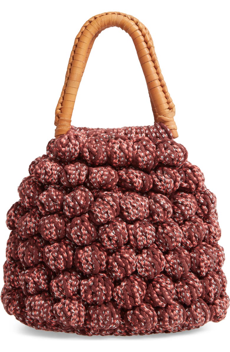 Ulla Johnson Inaya Crochet Tote, Main, color,