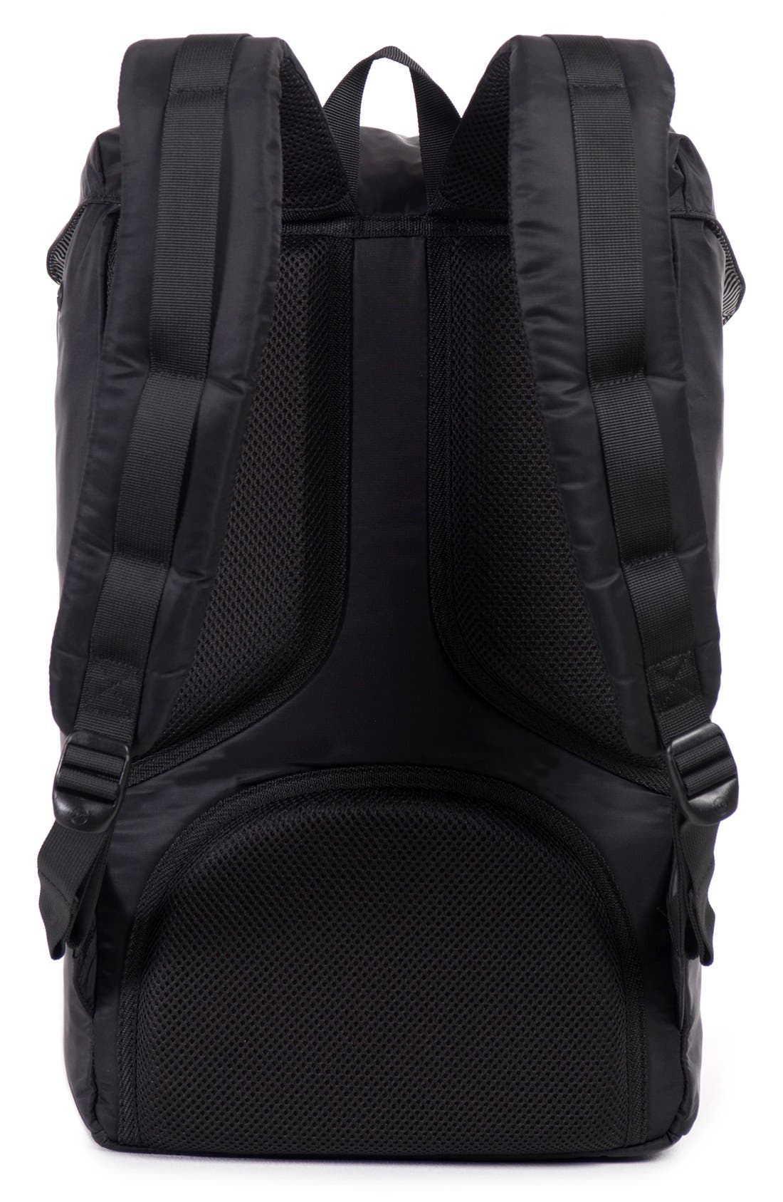 'Little America' Backpack, Alternate, color, NYLON BLACK