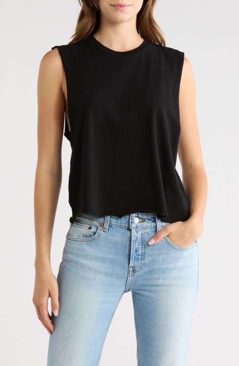 Susan Cotton Blend Tank