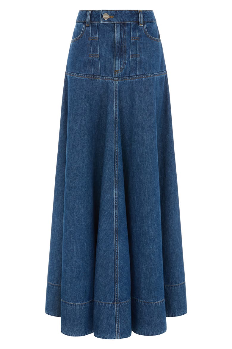 Liza Denim Maxi Skirt (Women) | Nordstrom