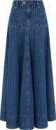 ALIGNE Liza Denim Maxi Skirt