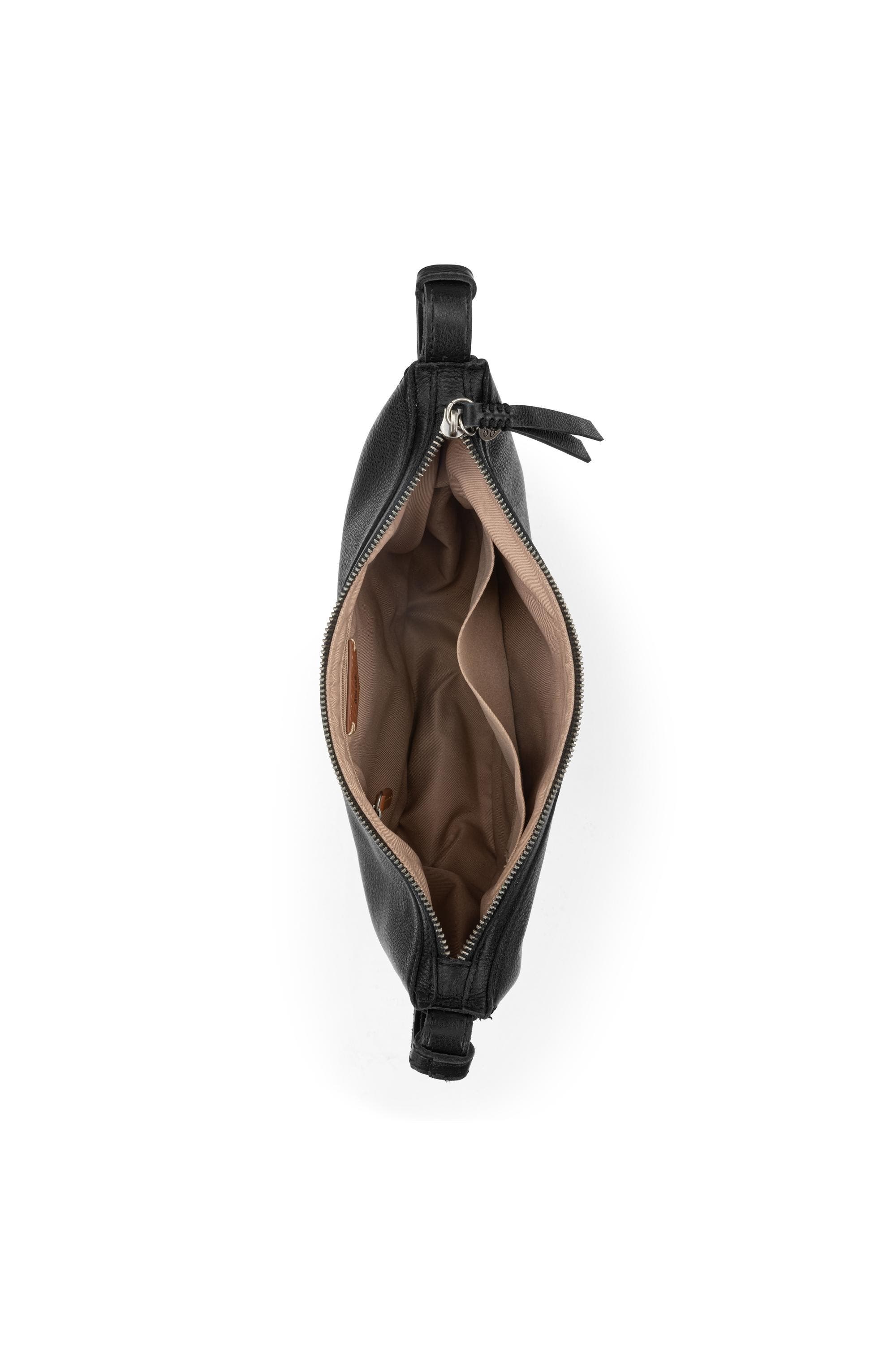 The Sak Tess Shoulder Bag Leather, Alternate, color, Black