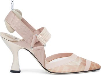 Colibri Mesh Slingback Pump