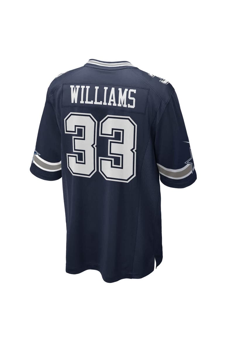 Men's Nike Javonte Williams Navy Dallas Cowboys Team Game Jersey, Alternate, color, Navy