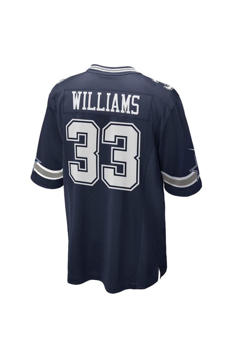 Nike Men's Nike Javonte Williams Navy Dallas Cowboys Team Game Jersey, Alternate, color, Navy