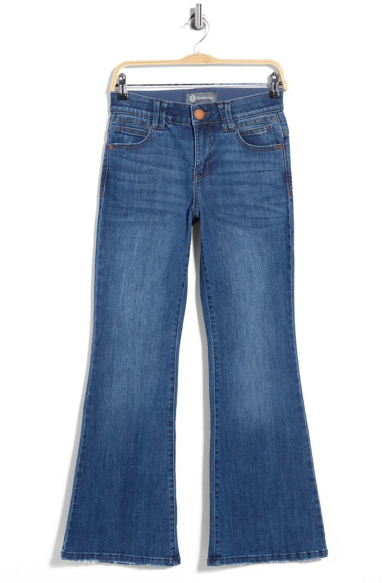 Out There Flare Leg Jeans, Main, color, BLUE ARTISANAL