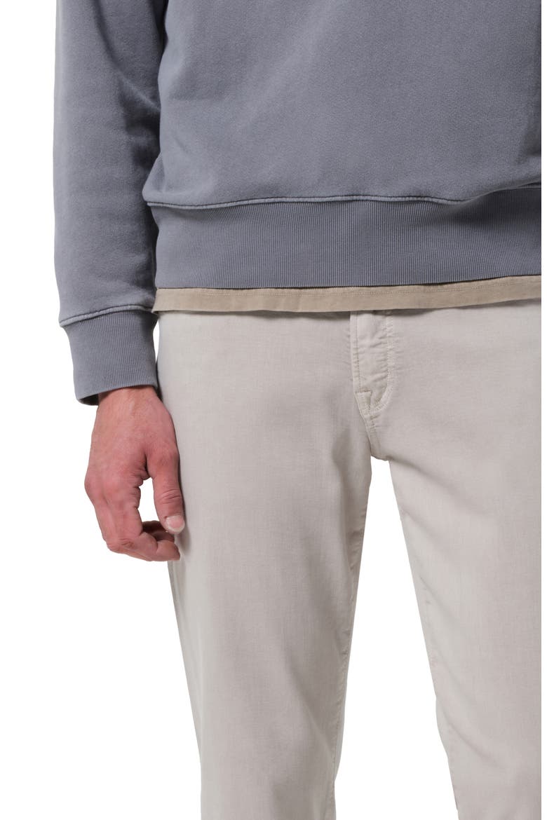 Gage Slim Fit Stretch Twill Five-Pocket Pants, Alternate, color, PALE GREY