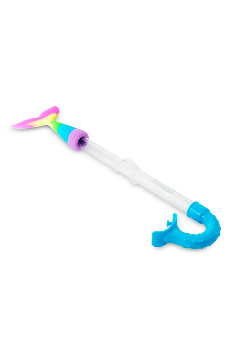 Bling2o Kids' Mermaid Tail Snorkel, Alternate, color, Rainbow