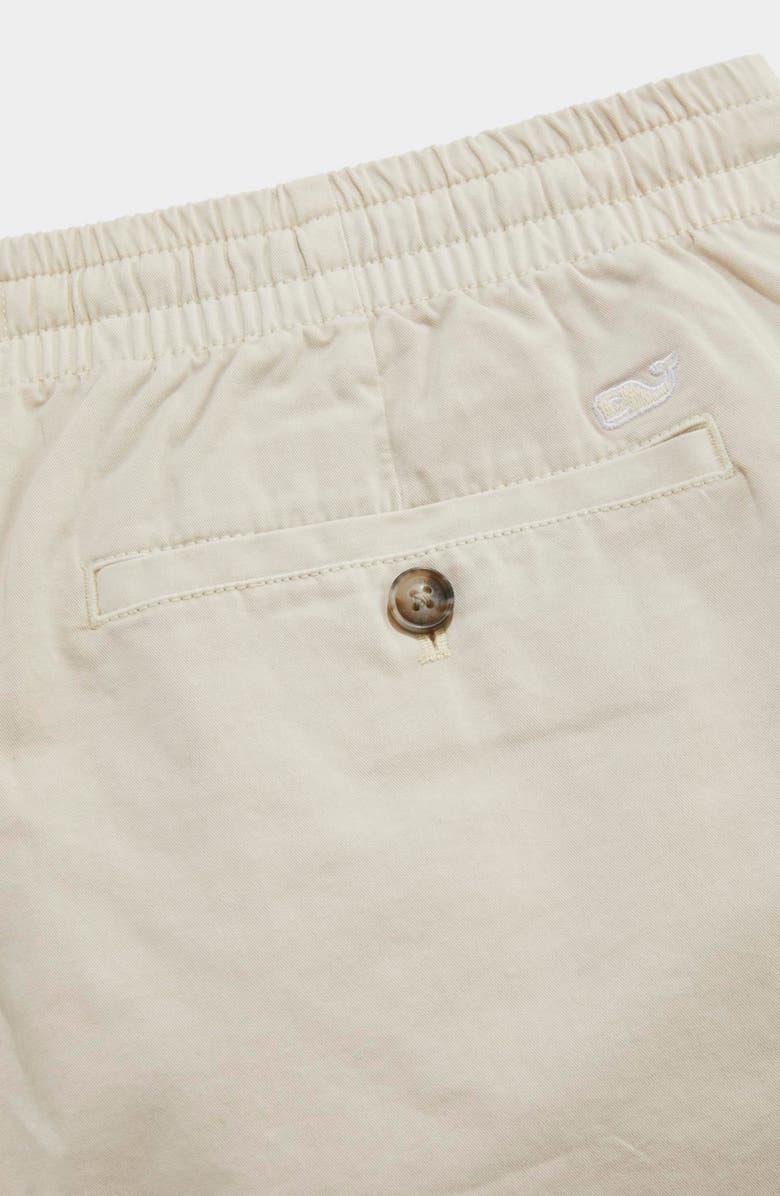 vineyard vines 7-Inch Pull-On Island Shorts, Alternate, color, Stone