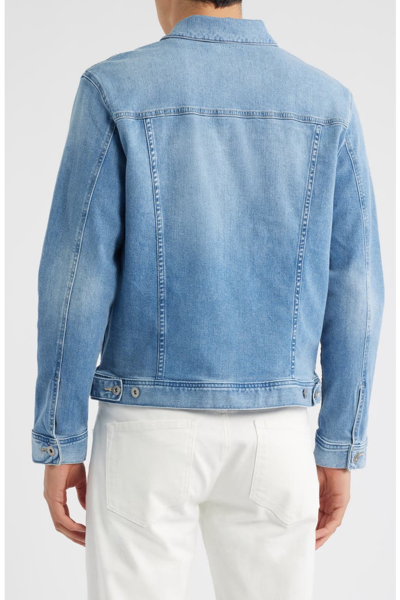 Dart Denim Jacket, Alternate, color, ANCIENT